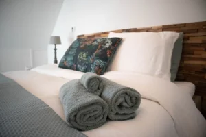 Sfeerimpressie B&B kamer De Olde Hilde met Goedslapen bed